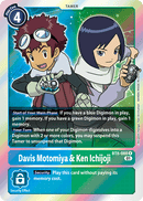 Davis Motomiya & Ken Ichijoji [BT8-088] [New Awakening] - Destination Retro