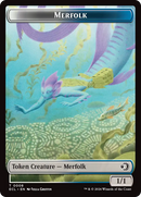 Shapeshifter // Merfolk Double-Sided Token [Lorwyn Eclipsed Tokens] - Destination Retro