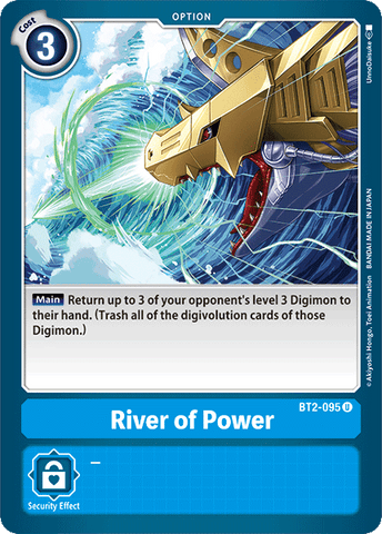 River of Power [BT2-095] [Release Special Booster Ver.1.0] - Destination Retro
