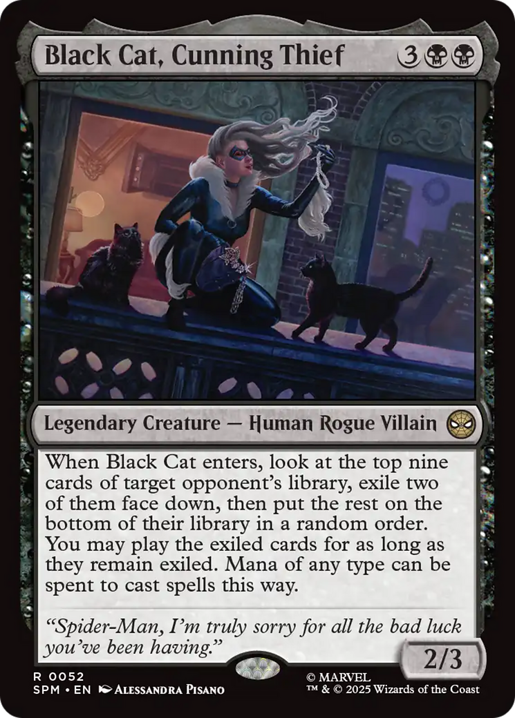 Black Cat, Cunning Thief [Marvel's Spider-Man] - Destination Retro