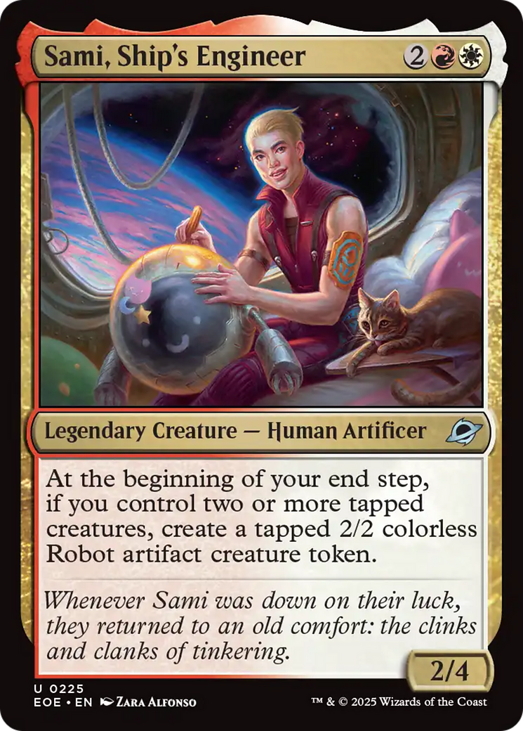Sami, Ship's Engineer [Edge of Eternities] - Destination Retro