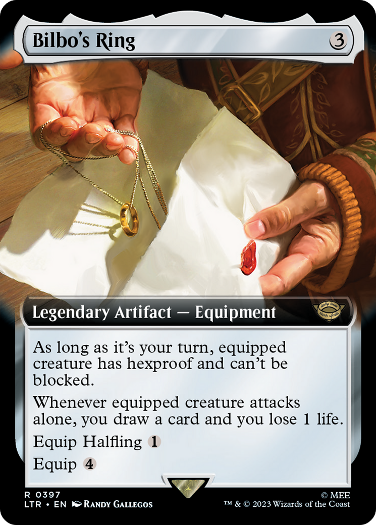 Bilbo's Ring (Extended Art) [The Lord of the Rings: Tales of Middle-Earth] - Destination Retro