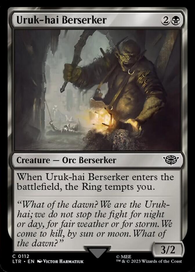 Uruk-hai Berserker [The Lord of the Rings: Tales of Middle-Earth] - Destination Retro