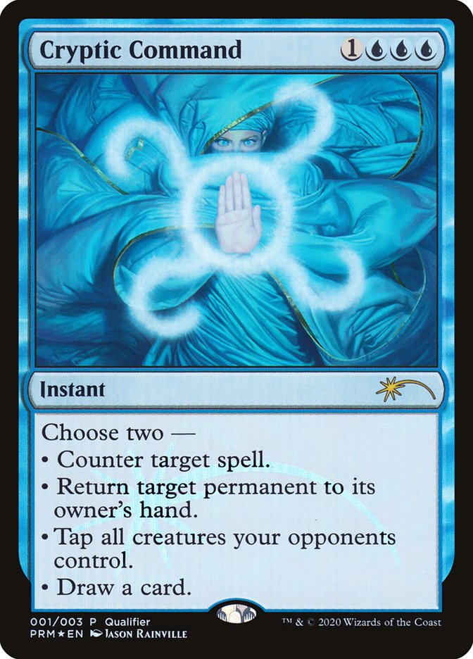 Cryptic Command (Qualifier) [Pro Tour Promos] - Destination Retro