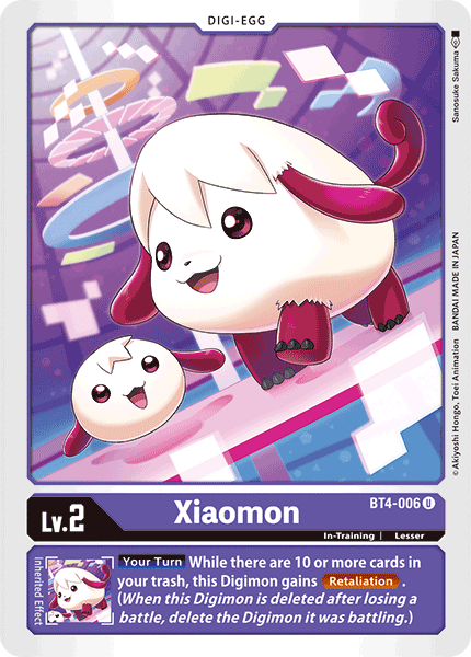 Xiaomon [BT4-006] [Great Legend] - Destination Retro