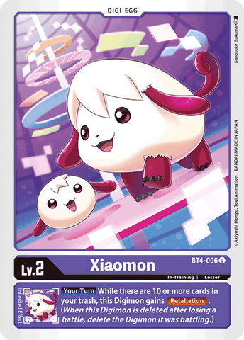 Xiaomon [BT4-006] [Great Legend] - Destination Retro