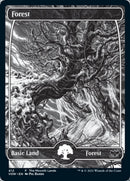 Forest (The Moonlit Lands) (Foil Etched) [Innistrad: Crimson Vow Promos] - Destination Retro