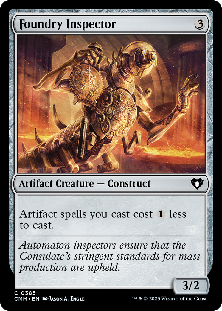 Foundry Inspector [Commander Masters] - Destination Retro