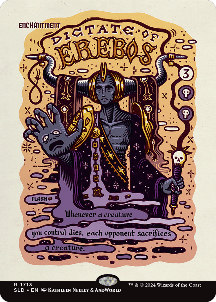 Dictate of Erebos [Secret Lair Drop Series] - Destination Retro