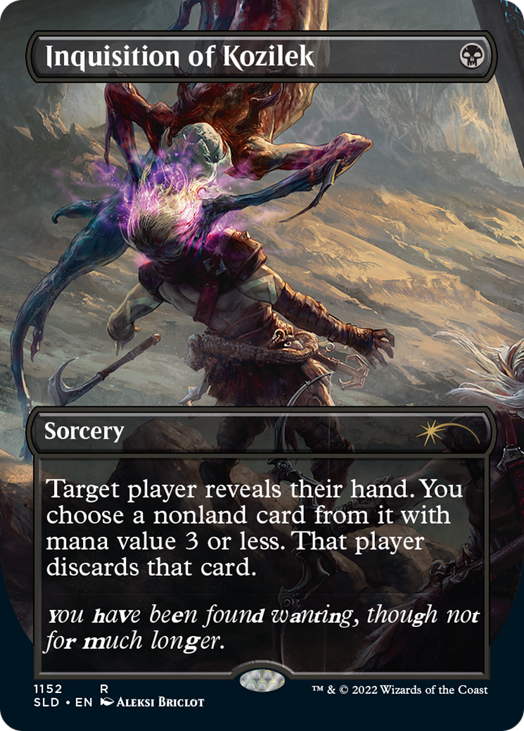 Inquisition of Kozilek (Borderless) [Secret Lair Drop Series] - Destination Retro