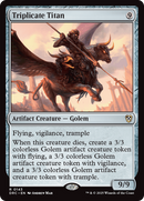 Triplicate Titan [Aetherdrift Commander] - Destination Retro