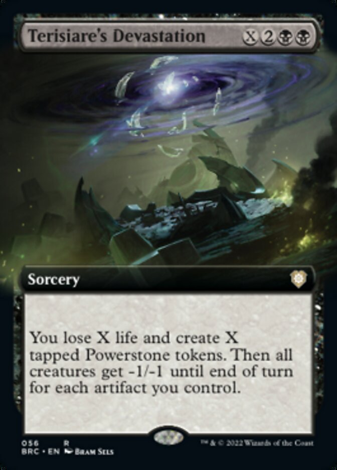 Terisiare's Devastation (Extended Art) [The Brothers' War Commander] - Destination Retro