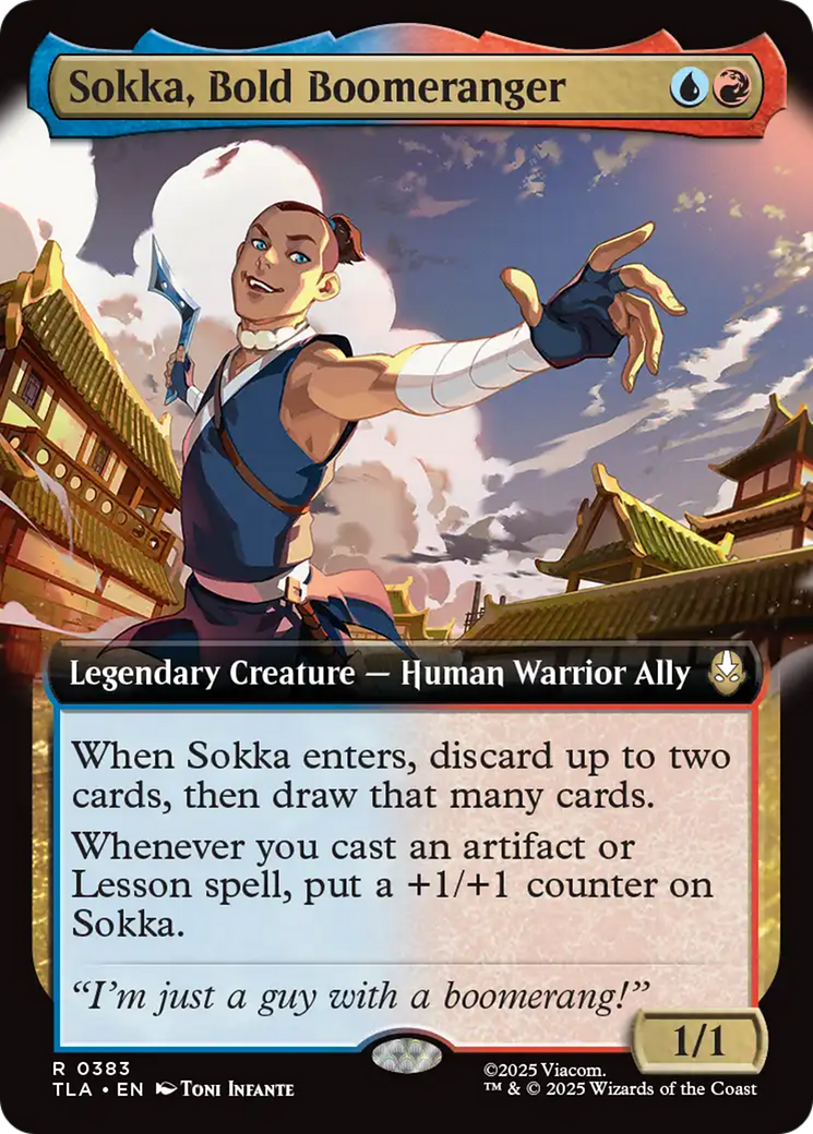 Sokka, Bold Boomeranger (Extended Art) [Avatar: The Last Airbender] - Destination Retro