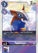 Tapirmon [BT2-070] (Official Tournament Pack Vol.8) [Release Special Booster Promos] - Destination Retro