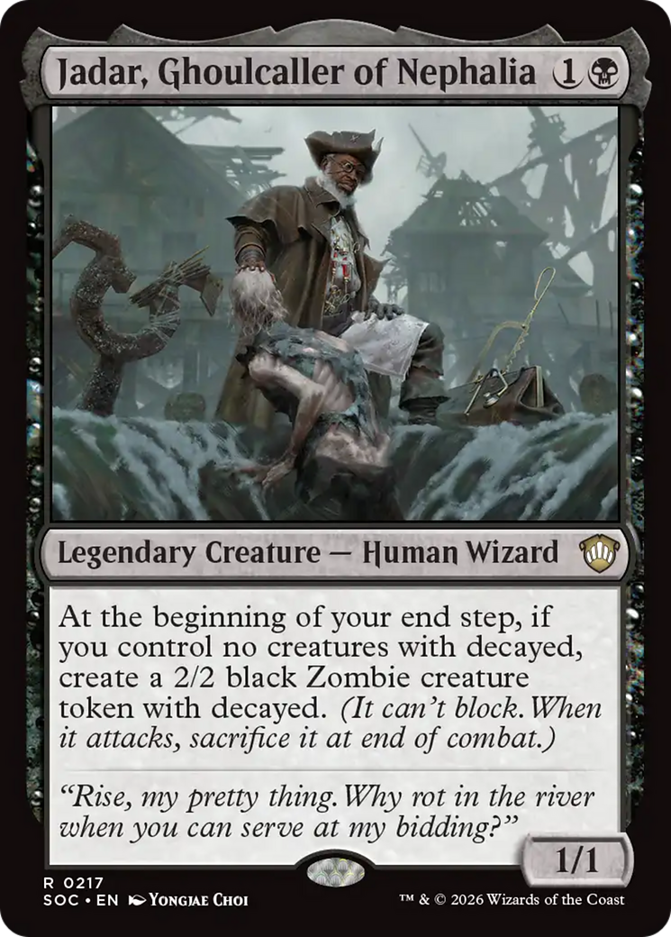 Jadar, Ghoulcaller of Nephalia [Secrets of Strixhaven Commander] - Destination Retro