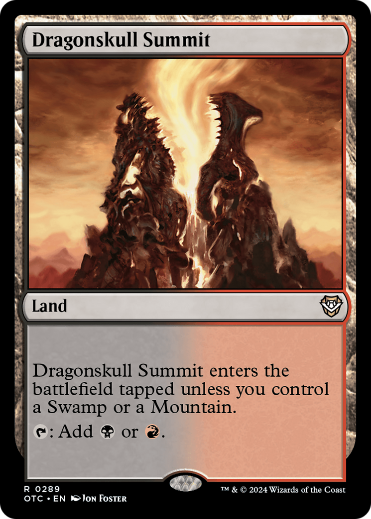 Dragonskull Summit [Outlaws of Thunder Junction Commander] - Destination Retro