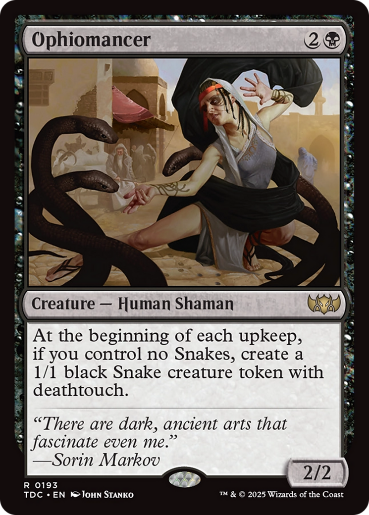 Ophiomancer [Tarkir: Dragonstorm Commander] - Destination Retro