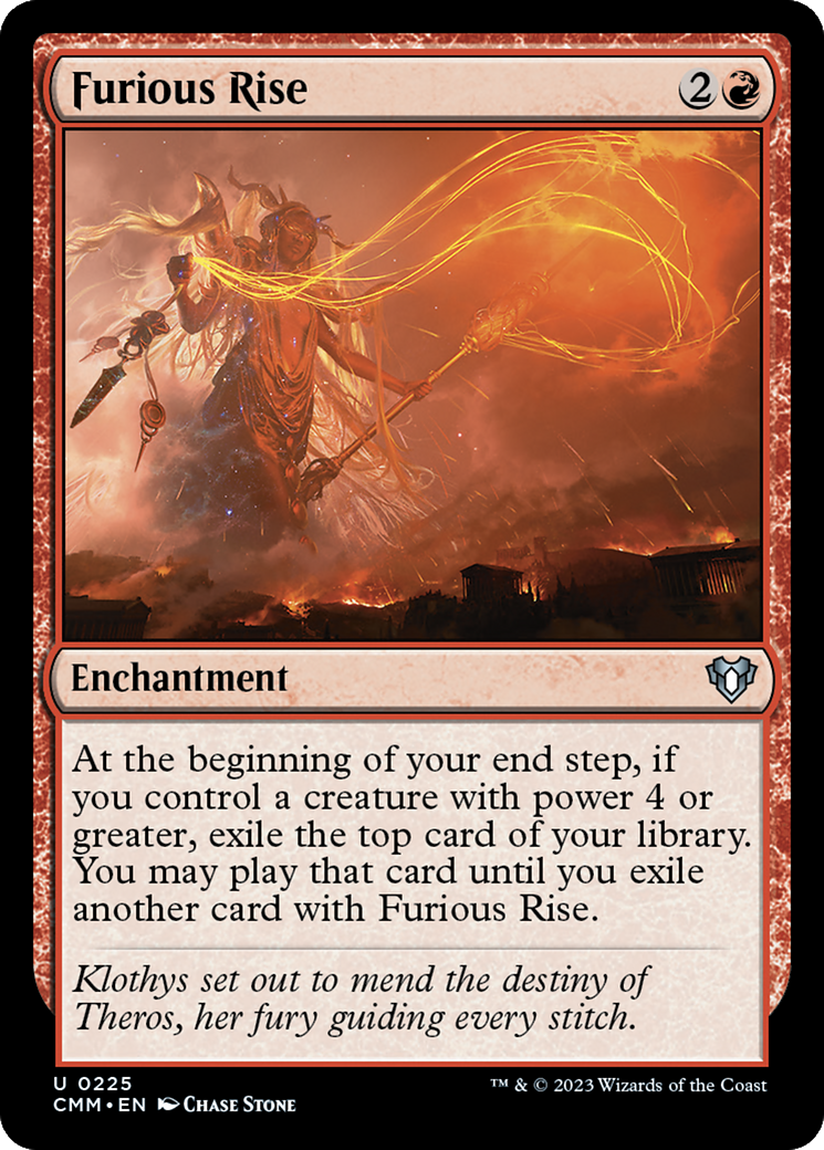 Furious Rise [Commander Masters] - Destination Retro