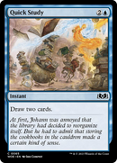 Quick Study [Wilds of Eldraine] - Destination Retro