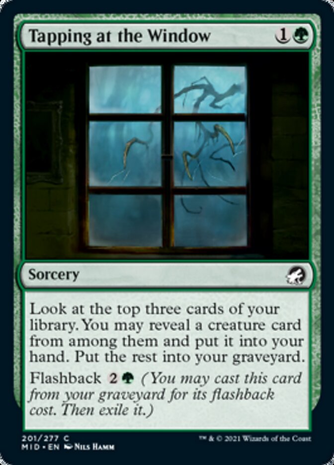 Tapping at the Window [Innistrad: Midnight Hunt] - Destination Retro