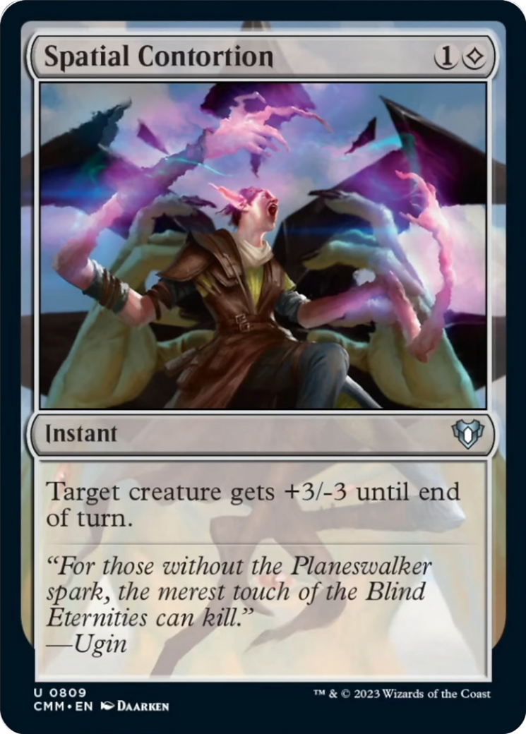 Spatial Contortion [Commander Masters] - Destination Retro