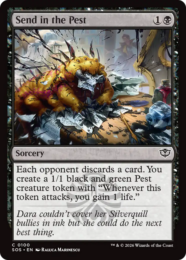 Send in the Pest [Secrets of Strixhaven] - Destination Retro