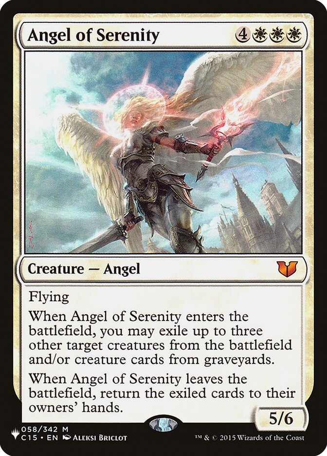 Angel of Serenity [The List] - Destination Retro