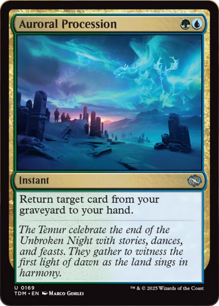 Auroral Procession [Tarkir: Dragonstorm] - Destination Retro