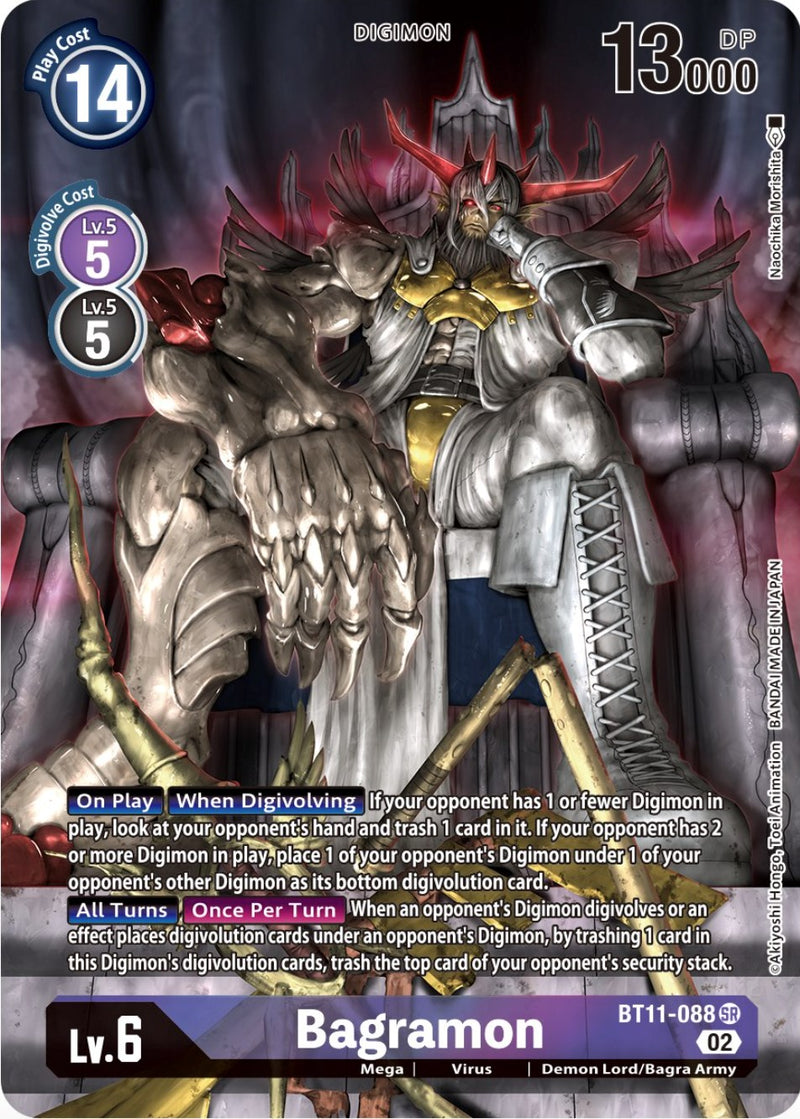 Bagramon [BT11-088] (Alternate Art) [Dimensional Phase] - Destination Retro