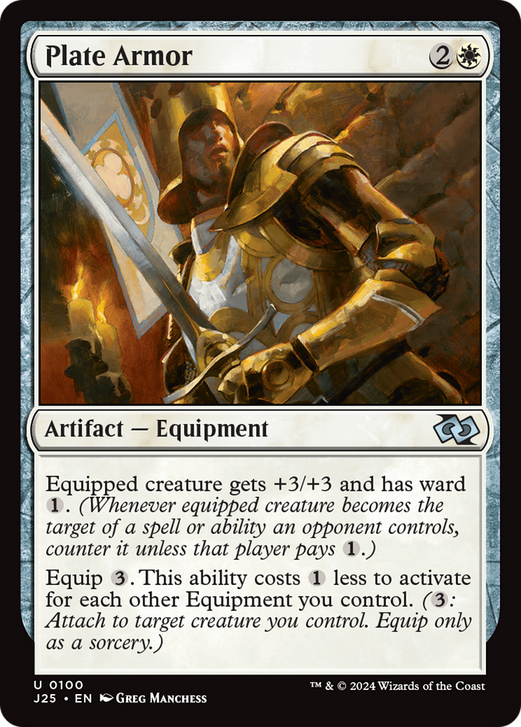 Plate Armor [Foundations Jumpstart] - Destination Retro