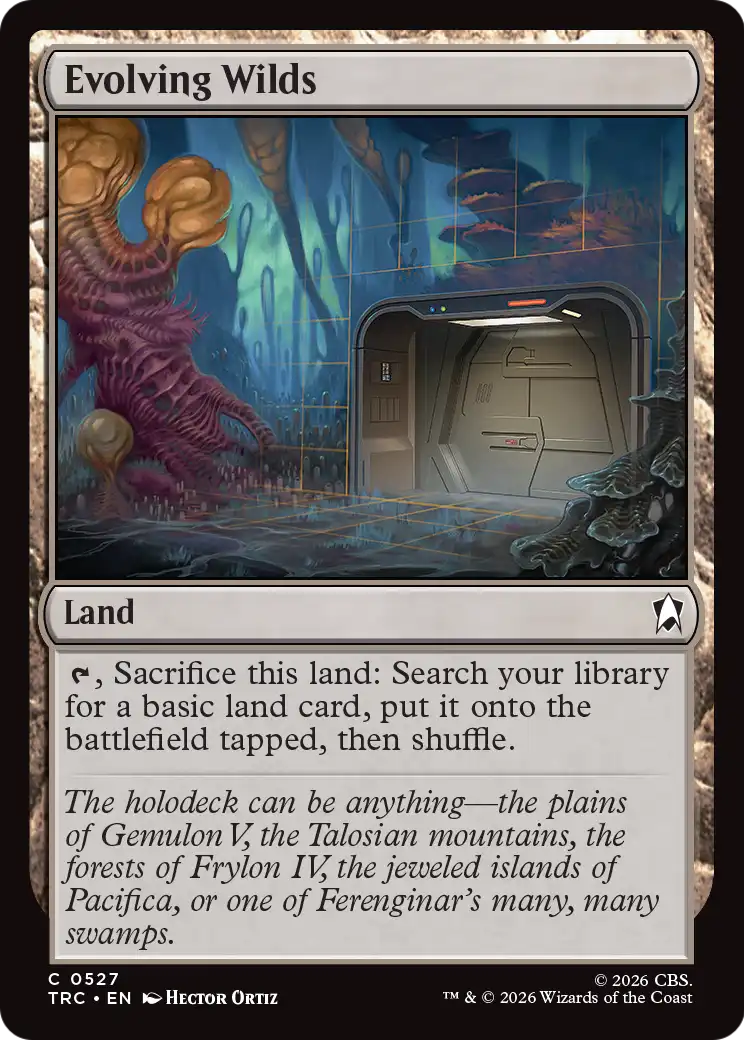Evolving Wilds (Surge Foil) [Star Trek Commander] - Destination Retro