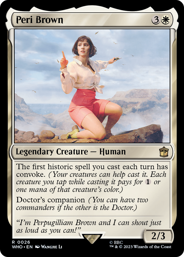 Peri Brown [Doctor Who] - Destination Retro