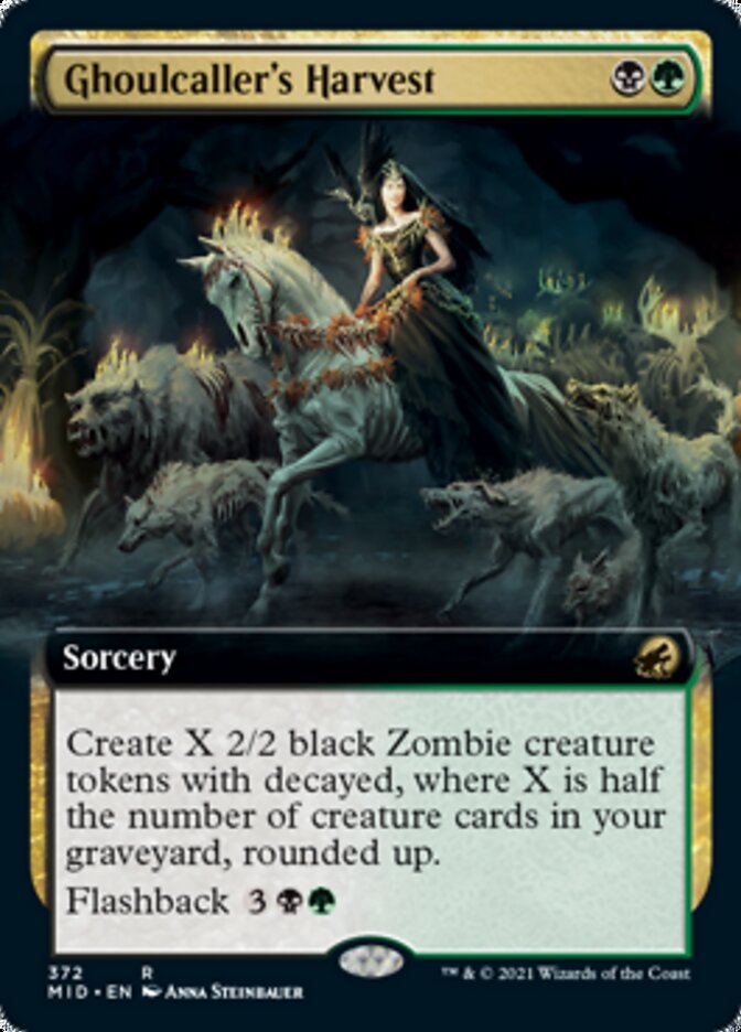 Ghoulcaller's Harvest (Extended Art) [Innistrad: Midnight Hunt] - Destination Retro