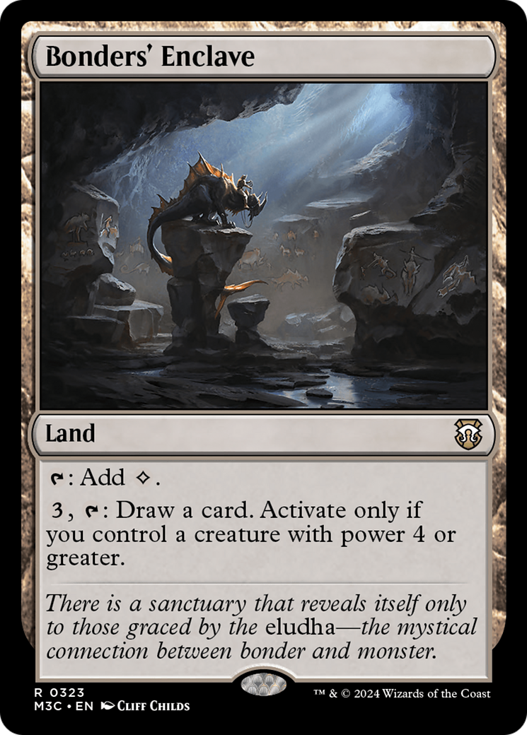 Bonders' Enclave (Ripple Foil) [Modern Horizons 3 Commander] - Destination Retro