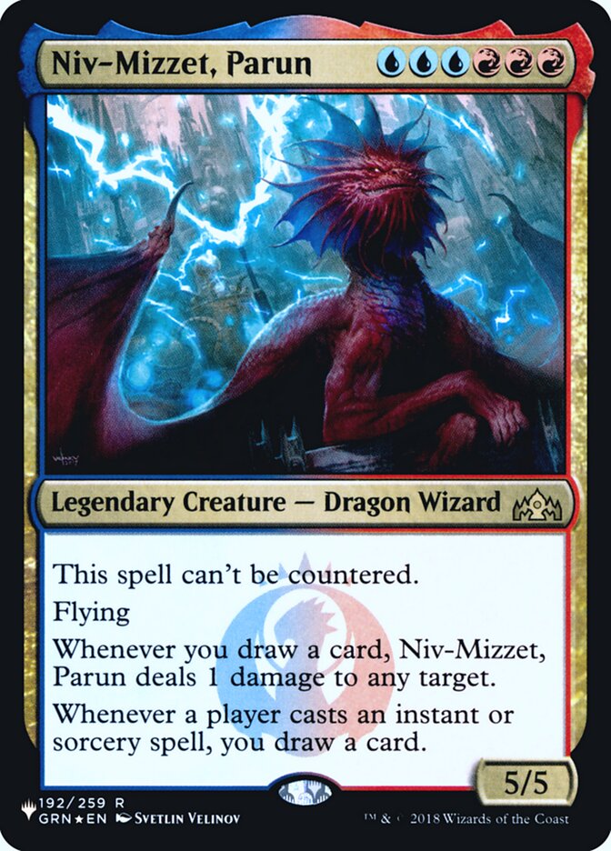 Niv-Mizzet, Parun [Secret Lair: Heads I Win, Tails You Lose] - Destination Retro