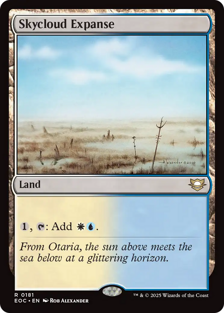 Skycloud Expanse [Edge of Eternities Commander] - Destination Retro