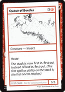 Queue of Beetles (2021 Edition) [Mystery Booster Playtest Cards] - Destination Retro