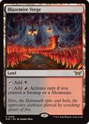 Blazemire Verge [Duskmourn: House of Horror] - Destination Retro