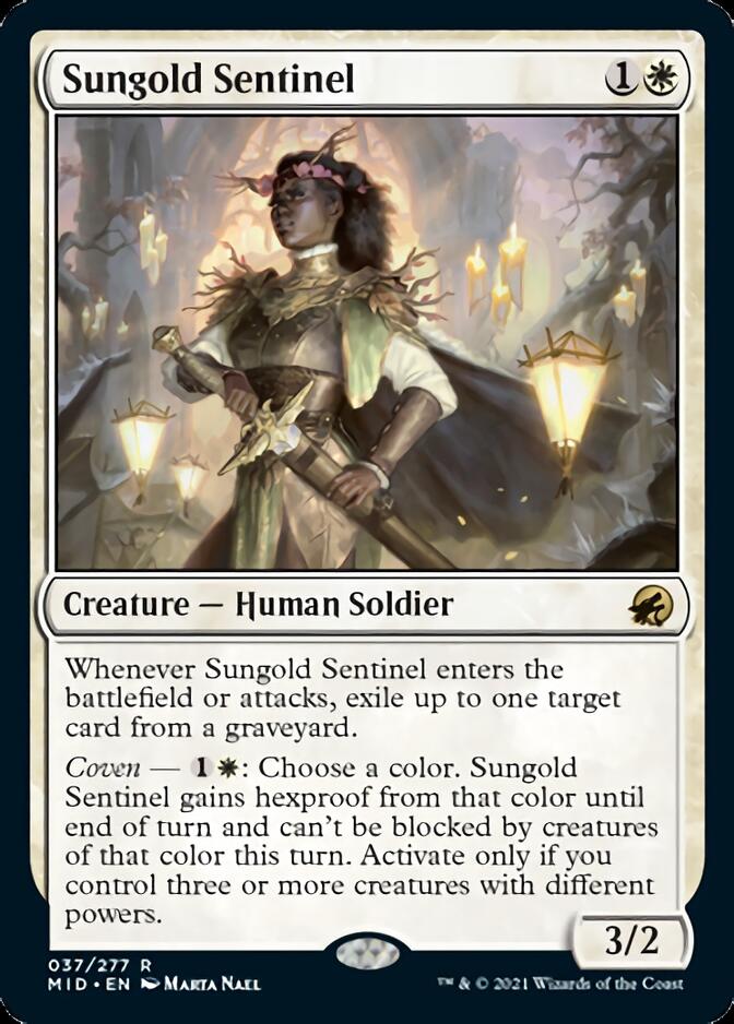 Sungold Sentinel [Innistrad: Midnight Hunt] - Destination Retro