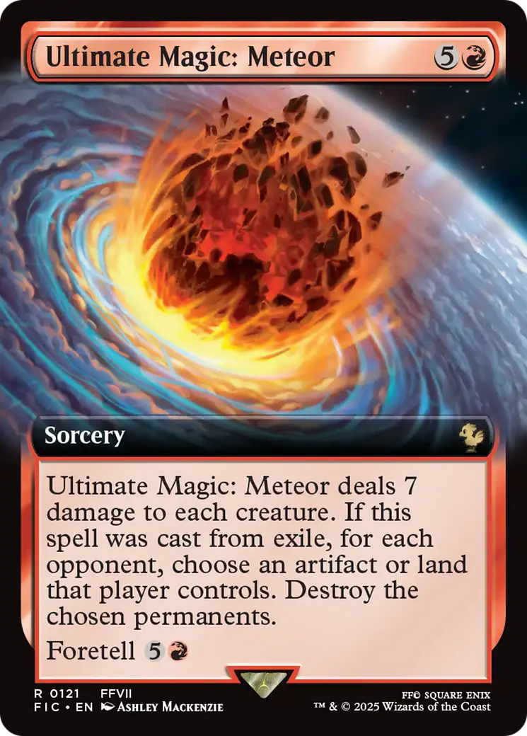 Ultimate Magic: Meteor (Extended Art) [FINAL FANTASY Commander] - Destination Retro