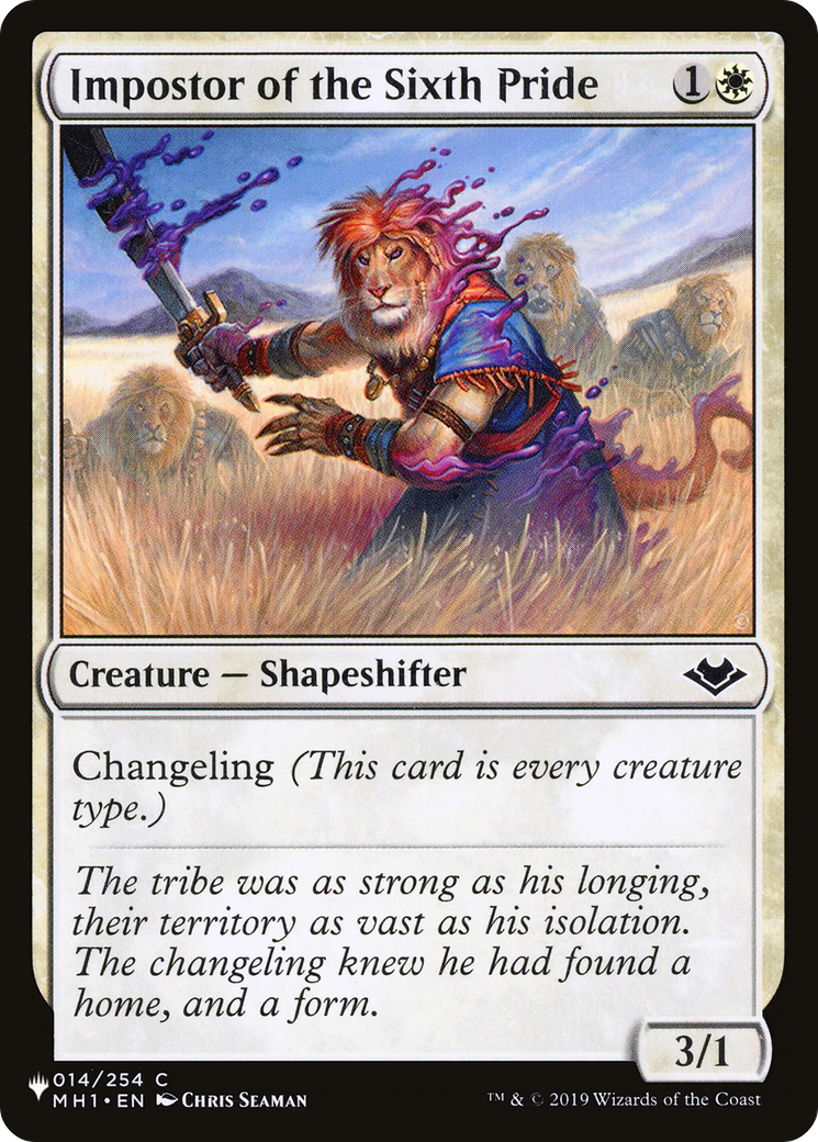 Impostor of the Sixth Pride [The List] - Destination Retro