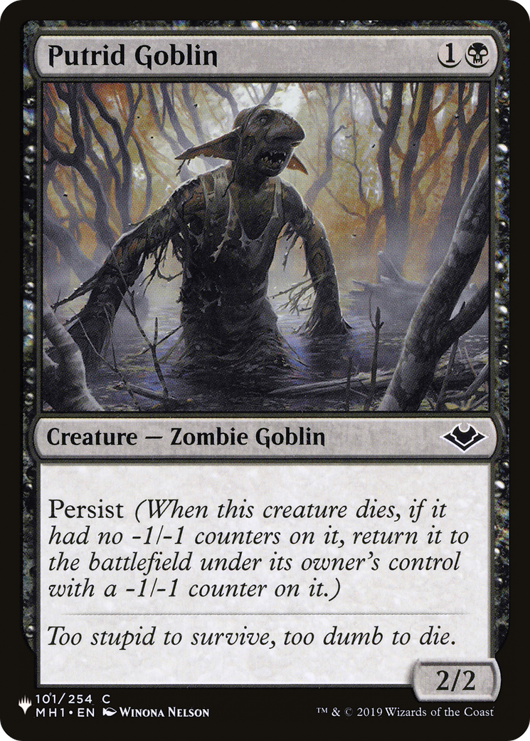 Putrid Goblin [The List] - Destination Retro