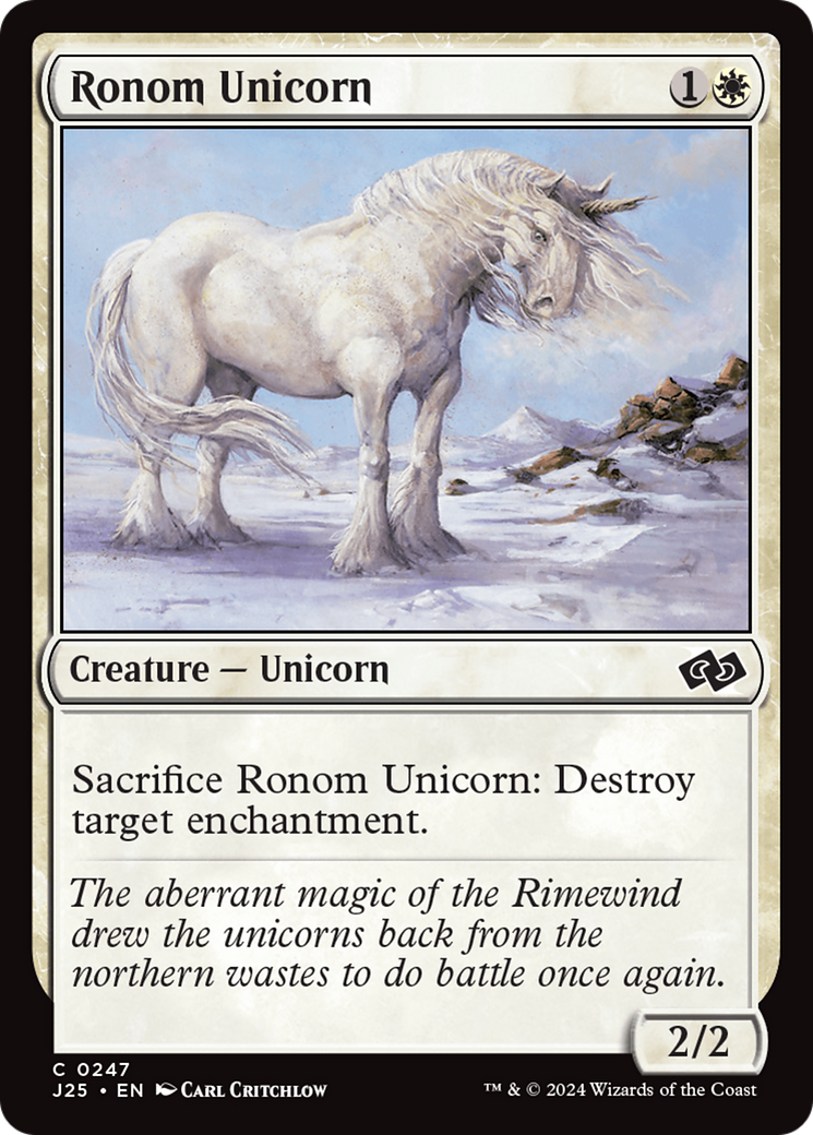 Ronom Unicorn [Foundations Jumpstart] - Destination Retro