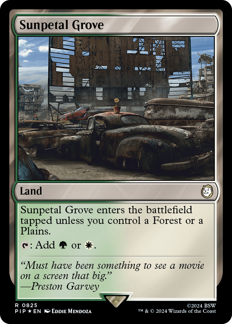 Sunpetal Grove (Surge Foil) [Fallout] - Destination Retro