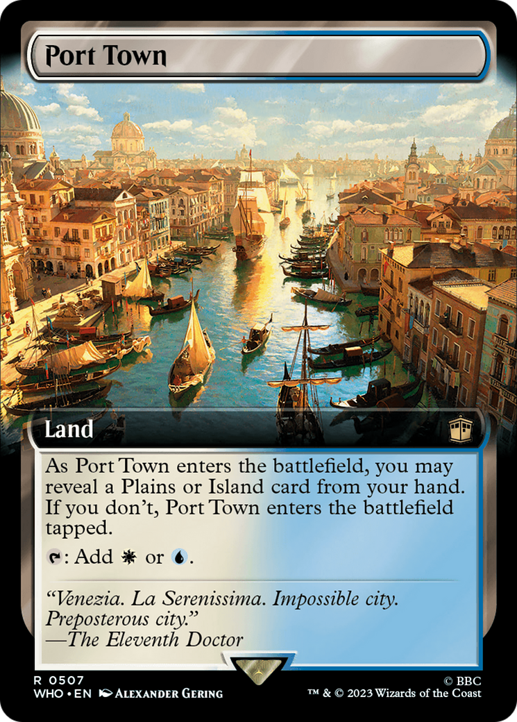 Port Town (Extended Art) [Doctor Who] - Destination Retro