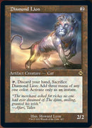 Diamond Lion (Retro Foil Etched) [Modern Horizons 2] - Destination Retro