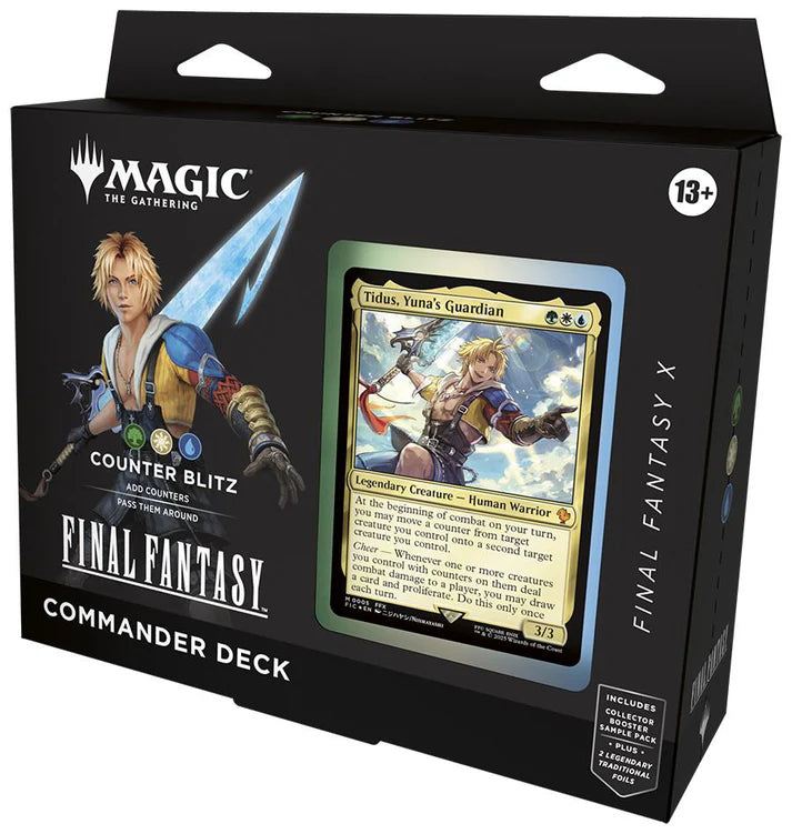 MTG - FINAL FANTASY: Commander - Commander Deck - X Counter Blitz (Available June 6th) - Destination Retro