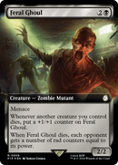 Feral Ghoul (Extended Art) (Surge Foil) [Fallout] - Destination Retro