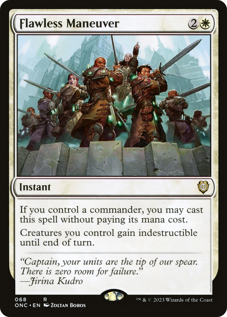 Flawless Maneuver [Phyrexia: All Will Be One Commander] - Destination Retro