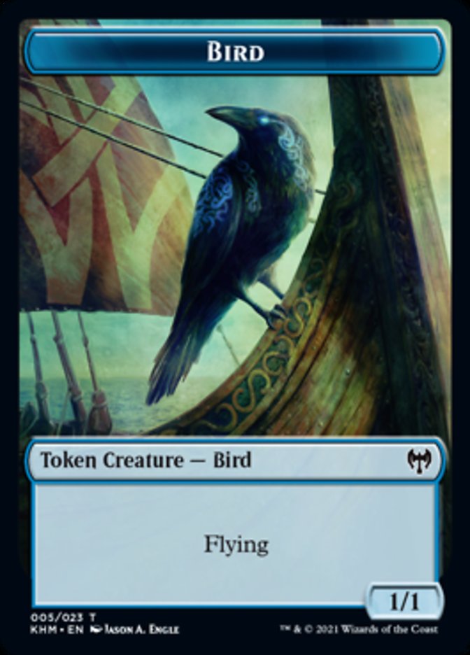 Bird Token [Kaldheim Tokens] - Destination Retro